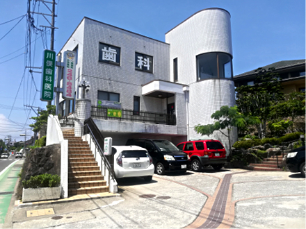 砂押こころ保育園は川俣歯科医院さん1Fにあります。